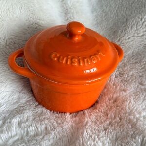 Cuisinart Mini 250ml Orange Ceramic Casserole Dish